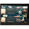 Image 2 : MILITARY CLASSICS 1:700 SCALE DIE-CAST WARSHIPS (MISSOURI & ARIZONA)