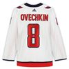 Image 1 : Alex Ovechkin Washington Capitals Autographed White Adidas Authentic Jersey (Fanatics Holo)