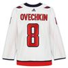 Image 1 : Alex Ovechkin Washington Capitals Autographed White Adidas Authentic Jersey (Fanatics Holo)