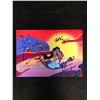 Image 1 : Aladdin Photo Signed by Robin Williams (Real Authentic COA)