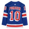 Image 1 : Artemi Panarin New York Rangers Autographed Blue Adidas Authentic Jersey (Fanatics Holo)