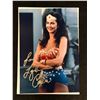 Image 1 : Linda Carter Signed Wonder Woman Photo (Real Authentic COA)