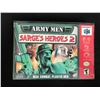 Image 1 : ARMY MEN: SARGE'S HEROES 2 NINTENDO 64 VIDEO GAME