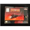Image 1 : TURN AND BURN SUPER NINTENDO VIDEO GAME