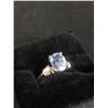 Image 1 : LADIES STAMPED 14K WHITE & GOLD w/ SAPPHIRE & DIAMONDS Includes APPRAISAL REPORT (EST $6400)