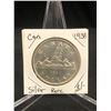 Image 1 : 1938 CANADIAN SILVER DOLLAR