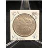 Image 1 : 1886 USA MORGAN SILVER DOLLAR