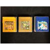 Image 1 : (3X) POKEMON GAMEBOY VIDEO GAME LOT