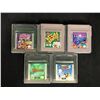 Image 1 : (5X) POKEMON GAMEBOY VIDEO GAME LOT