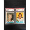 Image 1 : 1974 O-PEE-CHEE GRADED HOCKEY CARD LOT (#227 POWIS/ #288 GRATTON)