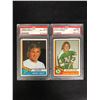 Image 1 : 1974 O-PEE-CHEE GRADED HOCKEY CARD LOT (#332 BAILEY/ #308 DUNLOP)