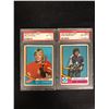 Image 1 : 1974 O-PEE-CHEE GRADED HOCKEY CARD LOT (#318 LOCHEAD/ #368 SABOURIN)