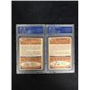 Image 2 : 1974 O-PEE-CHEE GRADED HOCKEY CARD LOT (#349 BODDY/ #296 COMEAU)