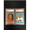 Image 1 : 1974 O-PEE-CHEE GRADED HOCKEY CARD LOT (#372 BIALOWAS/ #367 HENNING)