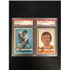 Image 1 : 1974 O-PEE-CHEE GRADED HOCKEY CARD LOT (#375 HOWATT/ #374 MARSEILLE)