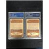 Image 2 : 1974 O-PEE-CHEE GRADED HOCKEY CARD LOT (#375 HOWATT/ #374 MARSEILLE)