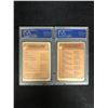 Image 2 : 1974 O-PEE-CHEE GRADED HOCKEY CARD LOT (#14 FLAMES TEAM LEADERS/ #141 RANGERS TEAM LEADERS)