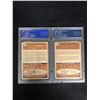 Image 2 : 1974 O-PEE-CHEE GRADED HOCKEY CARD LOT (#47 GARDNER/ #71 O'FLAHERTY)
