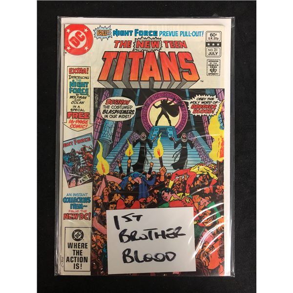 THE NEW TEEN TITANS #21 (DC COMICS)