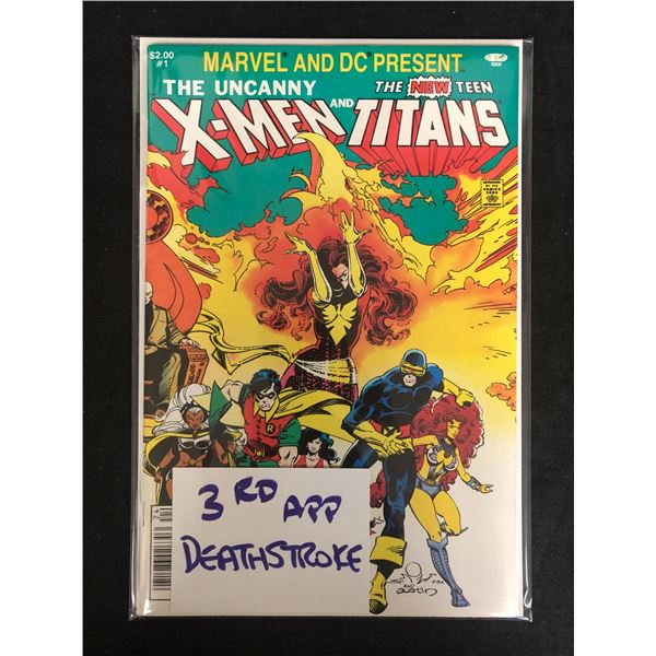 MARVEL and DC Present #1 THE UNCANNY X-MEN and THE NEW TEEN TITANS