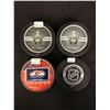Image 2 : AUTOGRAPHED HOCKEY PUCK LOT (CAM FOWLER, NICK BONINO...)