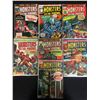 Image 1 : MONSTERS ON THE PROWL COMIC BOOK LOT (MARVEL COMICS)