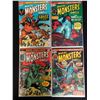 Image 1 : WHERE MONSTERS DWELL COMIC BOOK LOT (MARVEL COMICS)