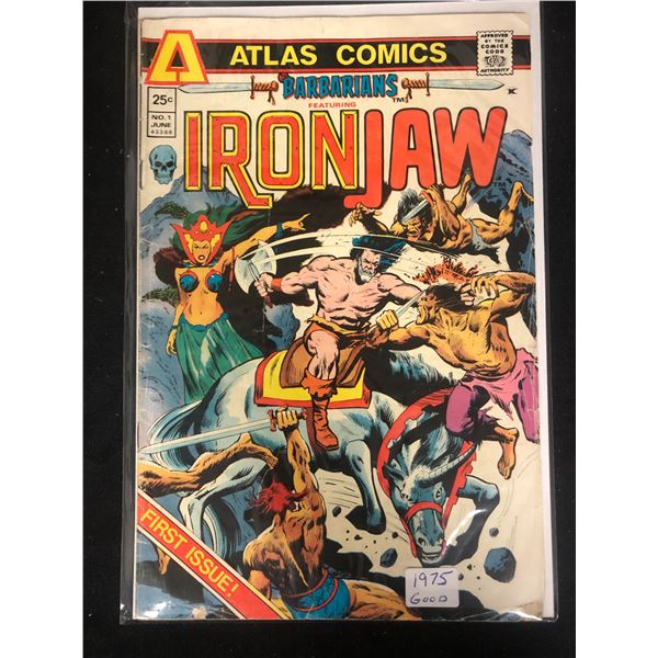 Barbarians Featuring IRONJAW #1 (ATLAS COMICS)