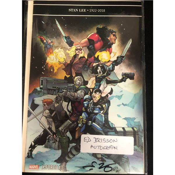 X-FORCE #1 (MARVEL COMICS) Signed by Ed Brisson