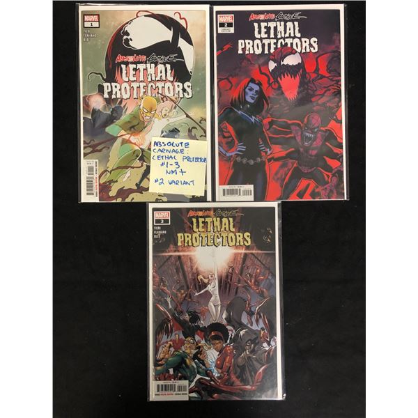 LETHAL PROTECTORS #1-3 (MARVEL COMICS)