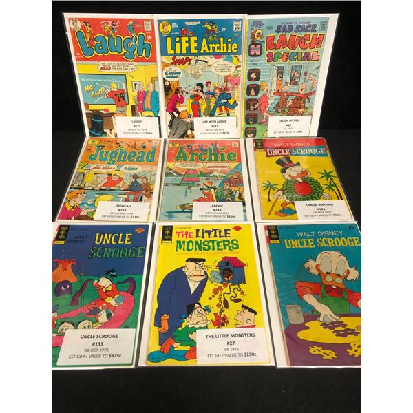 VINTAGE COMIC BOOK LOT
