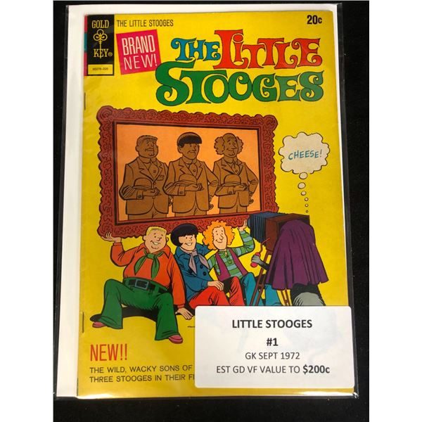 LITTLE STOOGES #1 (GOLD KEY COMICS) 1972