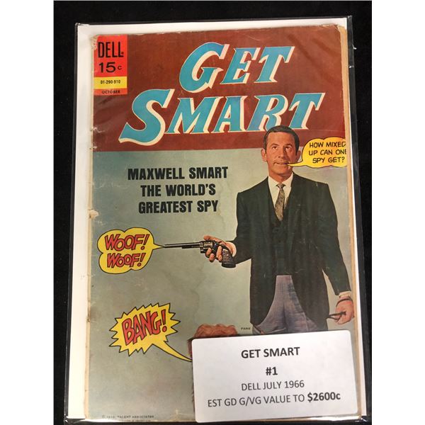 GET SMART #1 (DELL COMICS) 1966