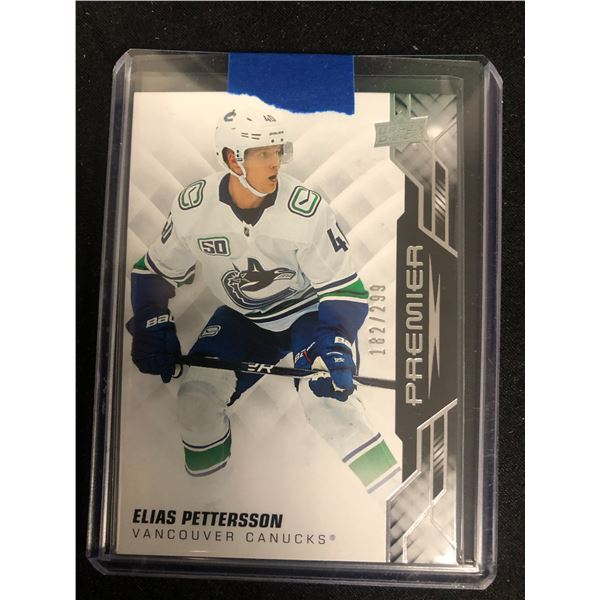 2019-20 UD Premier Elias Pettersson 182/299