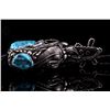 Image 8 : Navajo Spur Sterling & Turquoise Bolo Tie RARE