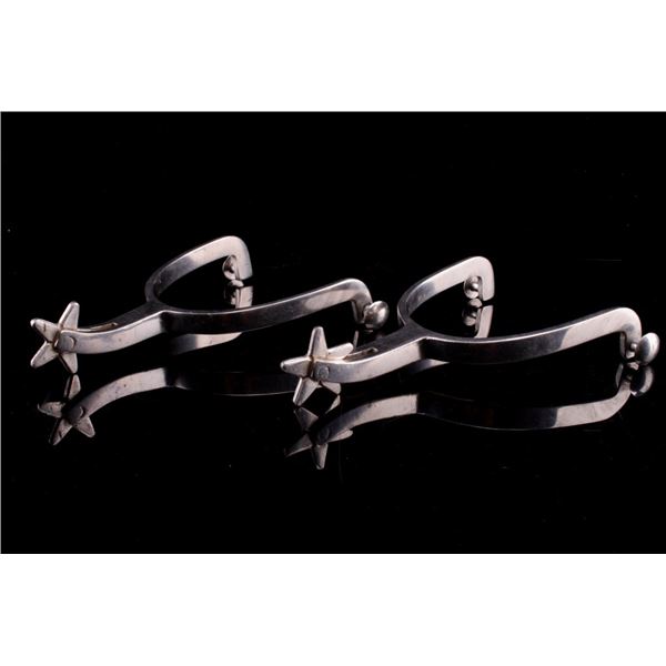 J.R. McChesney (1867-1928) Stainless Steel Spurs