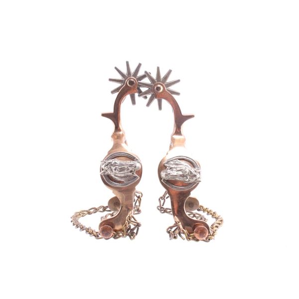 Buermann Hercules Bronze Horse Head Spurs