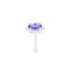 Image 2 : Classic Tanzanite Diamond Ring w/ AIGL Paperwork