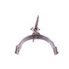 Image 17 : Chilean 4 1/8" Rowel Silver Inlaid Spurs c. 1890