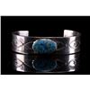 Image 1 : Navajo C.J. Butler Silver Turquoise Bracelet