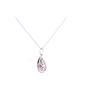 Image 6 : Natural Fancy Colored Diamond 14k Gold Necklace