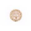 Image 1 : South Sea Pearl & Diamond 18k Yellow Gold Ring