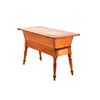 Image 1 : Farmhouse Style Storage Coffee Table c. 1930's