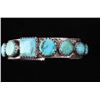 Image 6 : Navajo Sterling Silver & Turquoise Bracelet