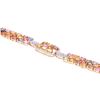Image 4 : 21.70 ct Multi-Colored Sapphire & Diamond Bracelet