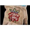 Image 8 : Shoshone Indian Beaded Leather Gauntlets c. 1950's