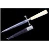 Image 1 : Late 19th Century Bone Handle Stiletto Knife