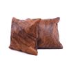 Image 1 : Brindle Brown & Black Cowhide Premium Two Pillows