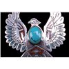 Image 6 : Navajo Lone Mountain Turquoise Chip Inlay Necklace