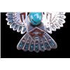 Image 7 : Navajo Lone Mountain Turquoise Chip Inlay Necklace